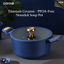 Carrot Titanium Ceramic Soup Pot Cooking Pot Stew Pot Steamer Household Double-Ear Soup Pot Induction Cooker Gas Stove Non-Stick Pot